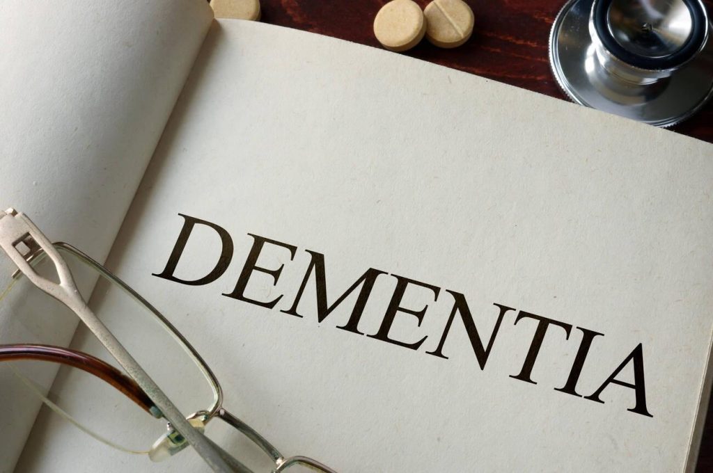 How does dementia affect a person?